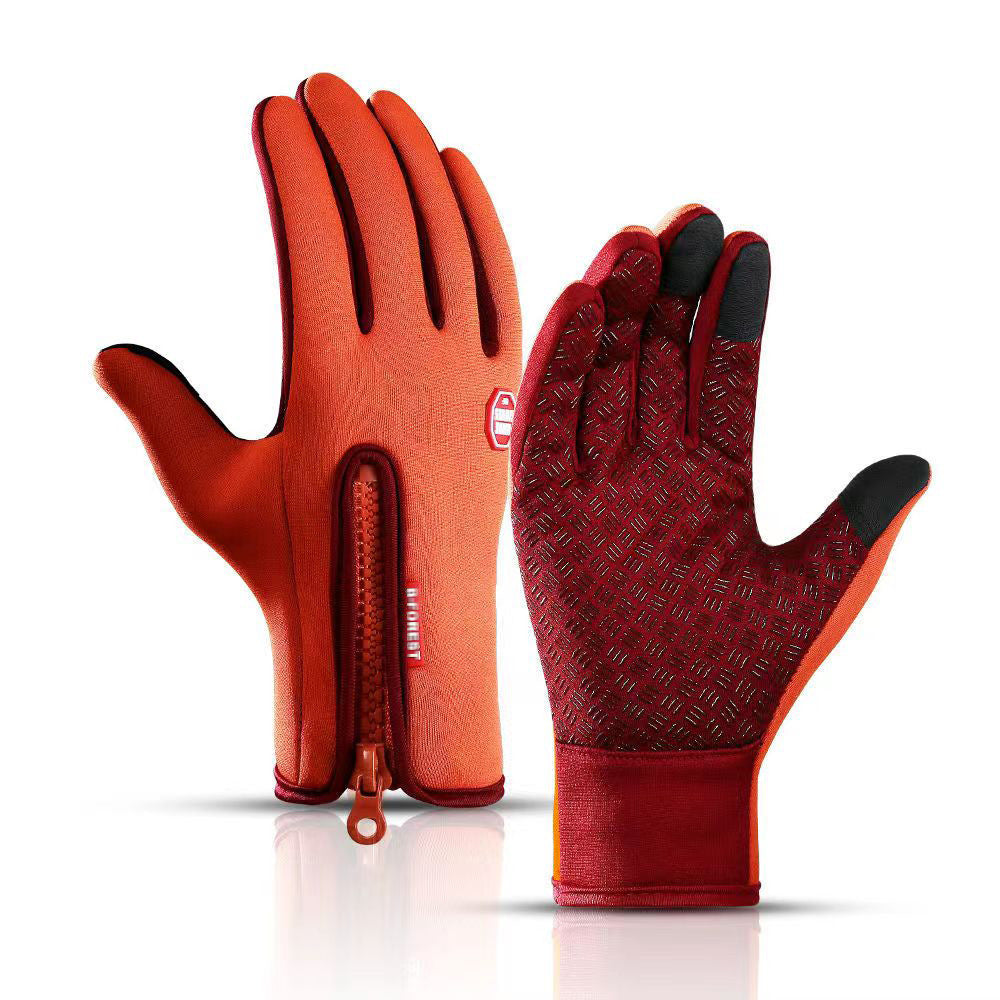 Touch Handskar Vinter Tjock Varm