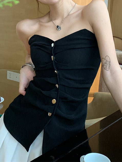 Tubtopp – axelbandslös