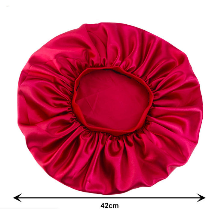 Sovmössa Satin Bonnet Print - Silk