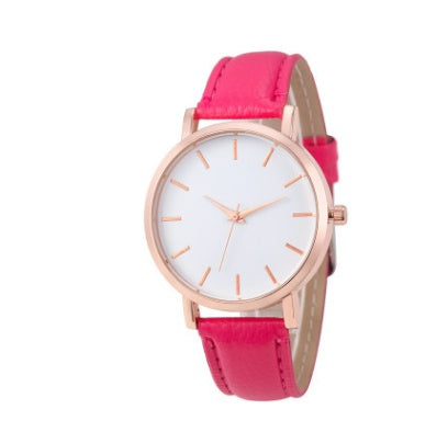 Quartz Klocka Unisex - Enkel