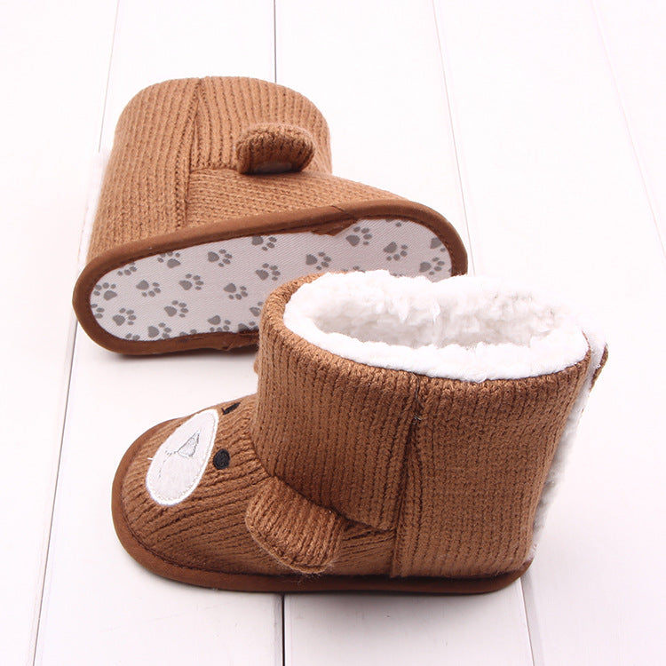 Mjuka lära-gå-skor för baby