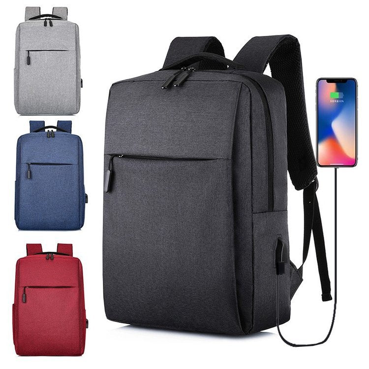 Laptop Ryggsäck Stöldskydd USB - Skola