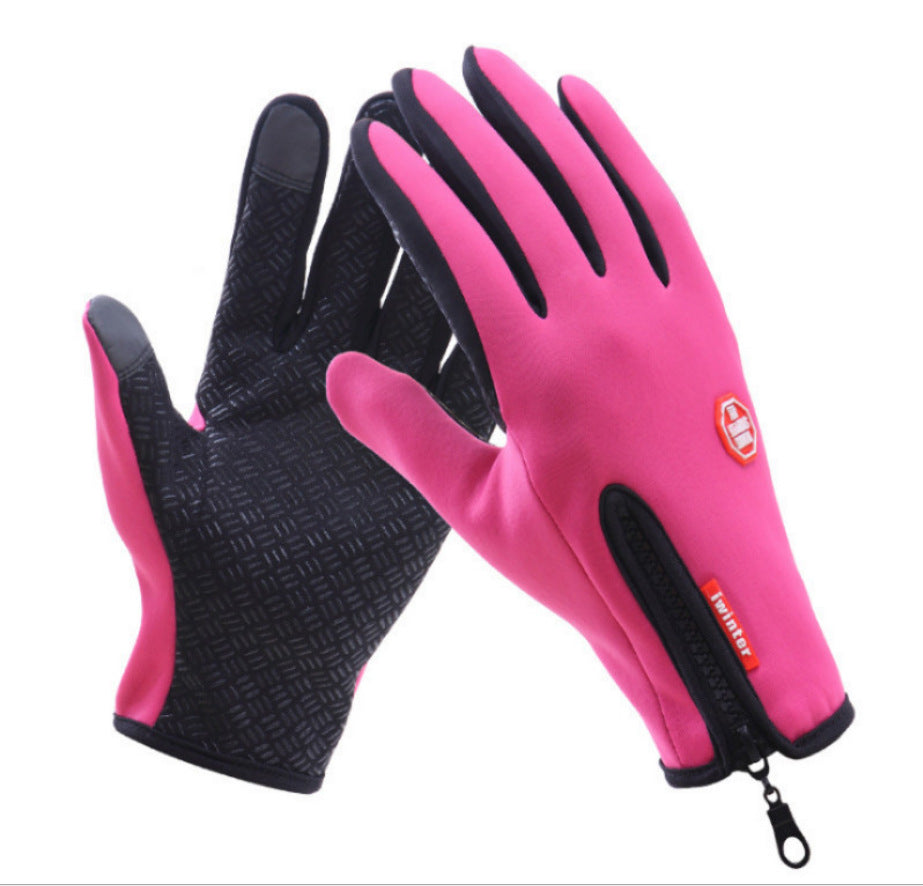 Touch Handskar Vinter Tjock Varm