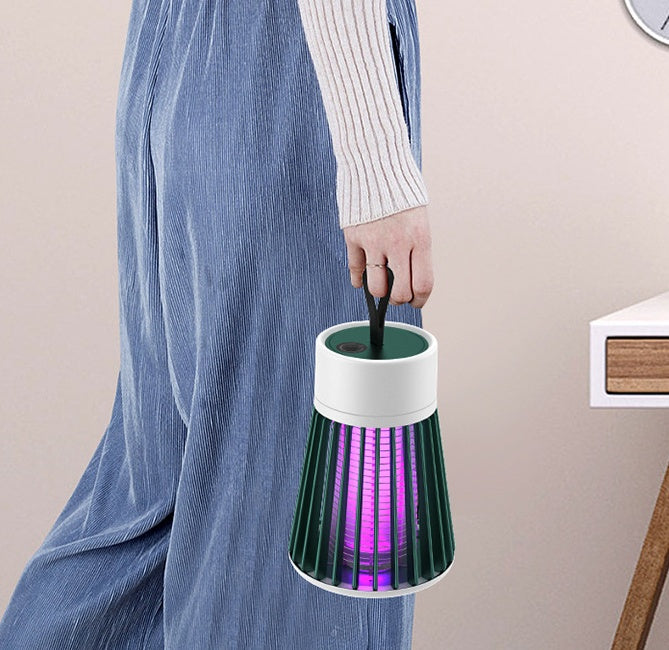Myggfälla Lampa USB Lila Ljus - Bärbar