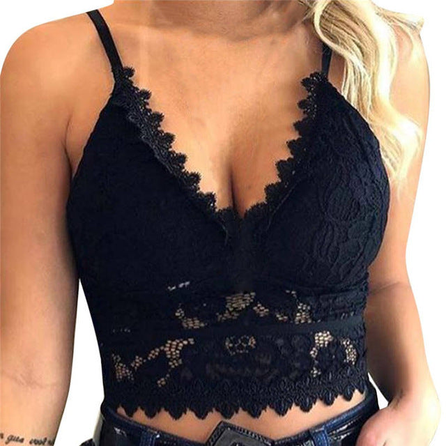 Bralette Spets Sexig Dam - Underkläder