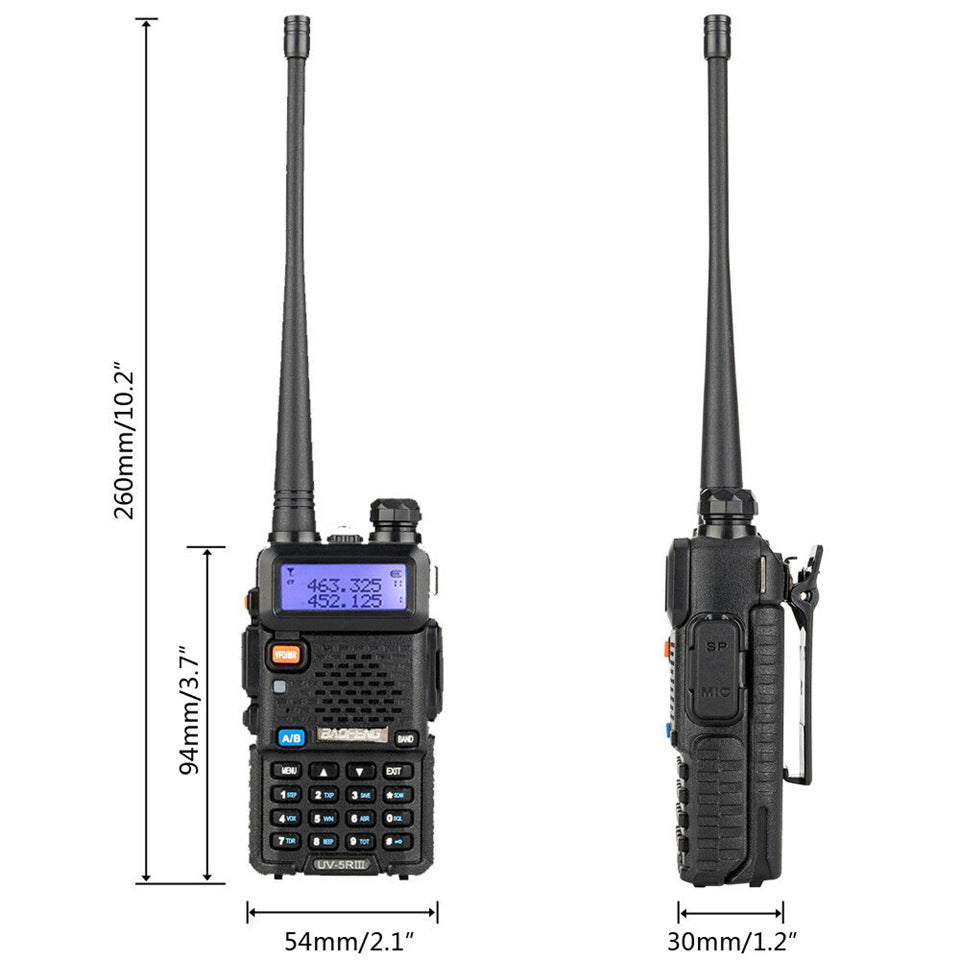 Walkie Talkie Baofeng UV-5R Dual Antenn