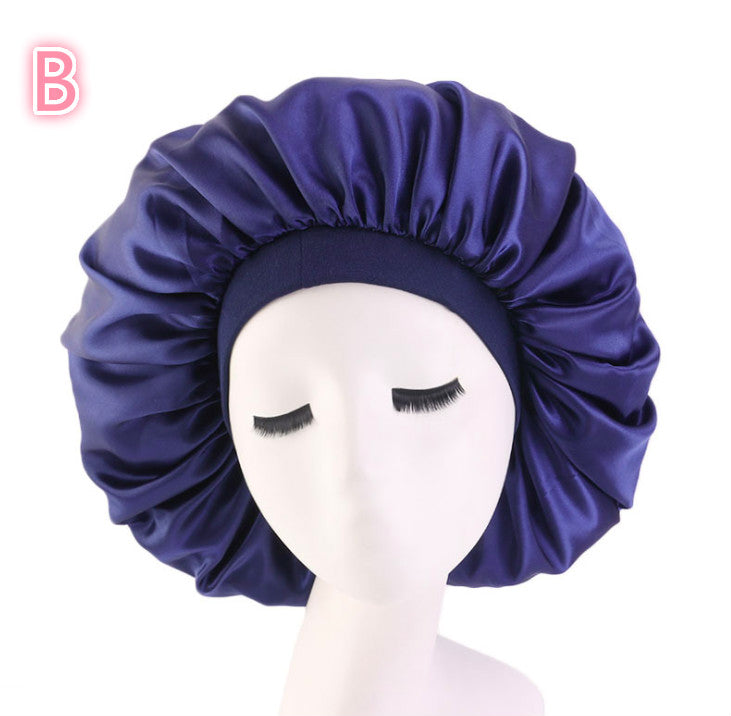 Sovmössa Satin Bonnet Print - Silk