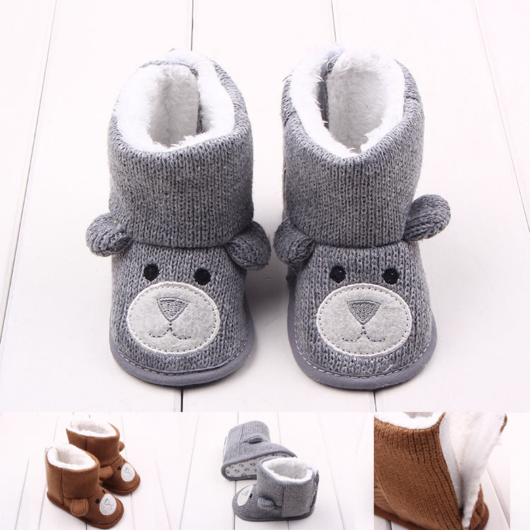 Mjuka lära-gå-skor för baby