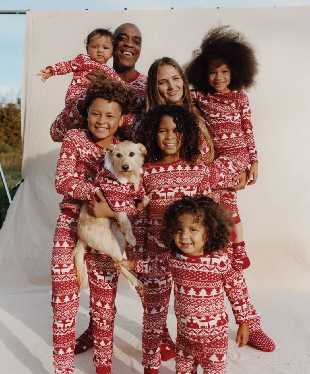 Jultröja Familj Matchande Print