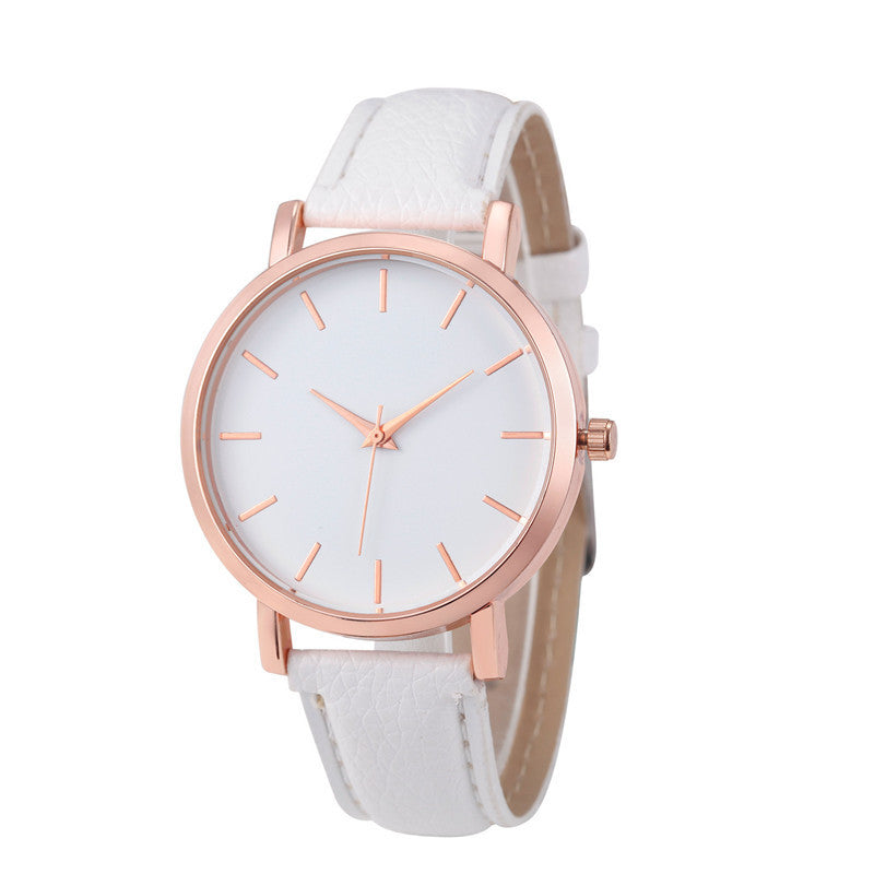 Quartz Klocka Unisex - Enkel