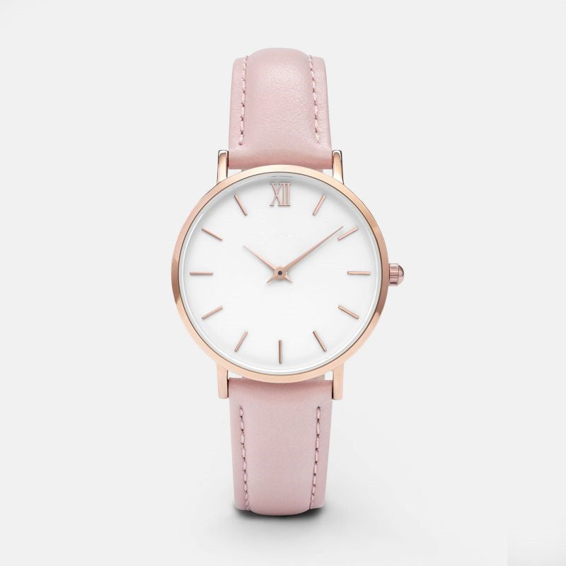 Quartz Klocka Unisex - Enkel