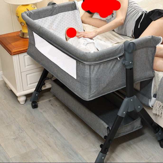 Bärbar hopfällbar babysäng