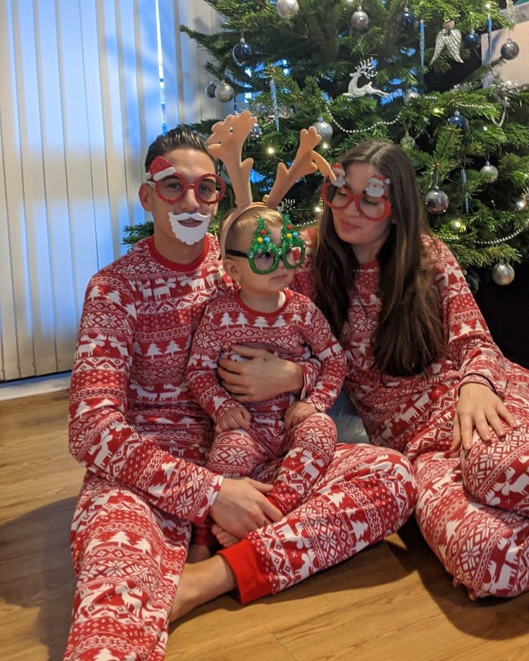 Jultröja Familj Matchande Print