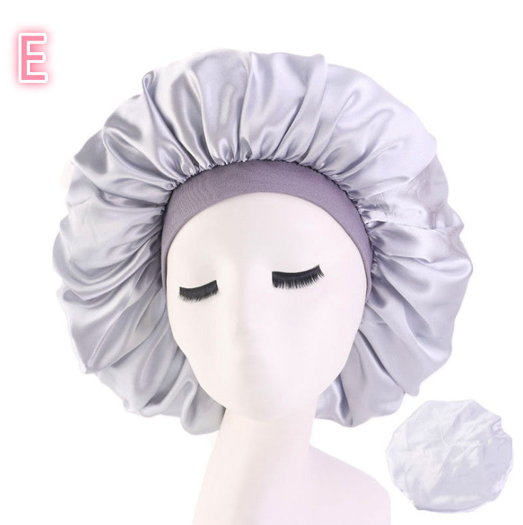 Sovmössa Satin Bonnet Print - Silk