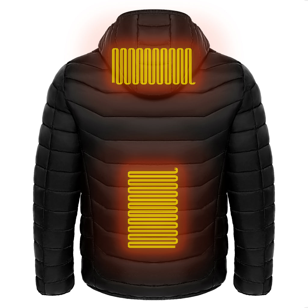 Värmejacka Herr Elektrisk 9 Zoner - Puffer