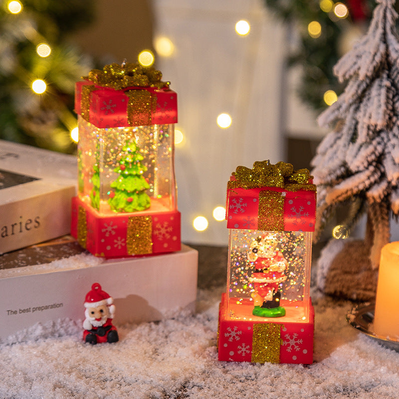 Jul Dekor Kristallkula Ljuslåda