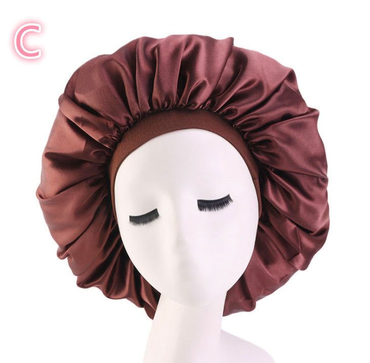 Sovmössa Satin Bonnet Print - Silk