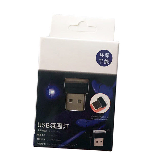 Bil Nattlampa Liten USB - Interiör