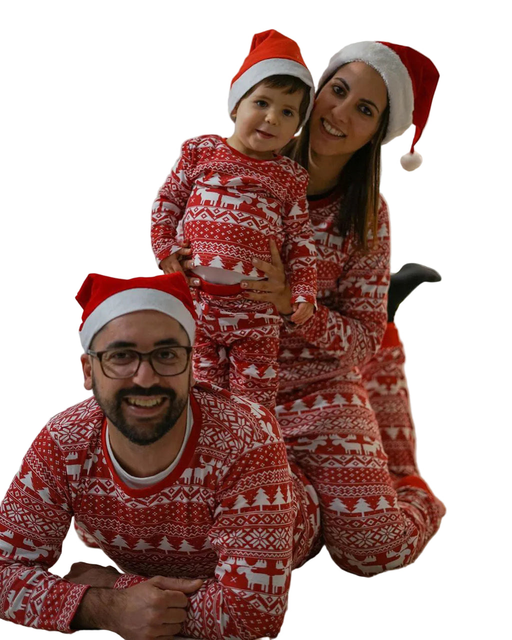 Jultröja Familj Matchande Print