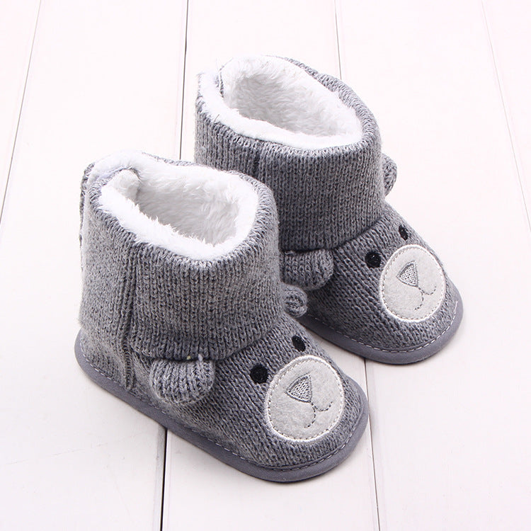 Mjuka lära-gå-skor för baby