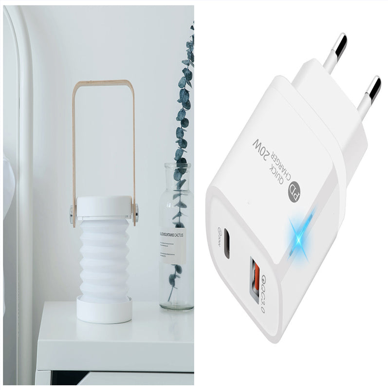 Läslampa LED Vikbar Touch Dimbar - Bärbar