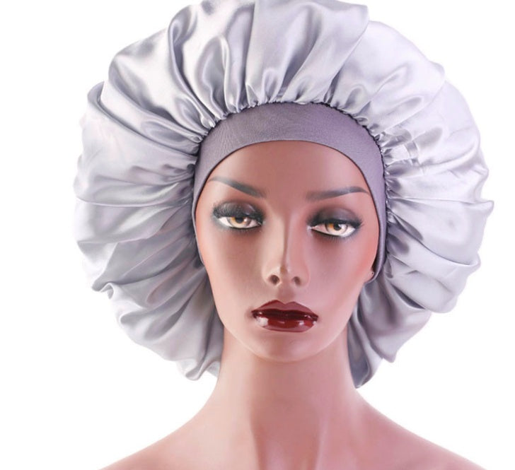 Sovmössa Satin Bonnet Print - Silk
