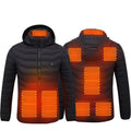 Värmejacka Herr Elektrisk 9 Zoner - Puffer