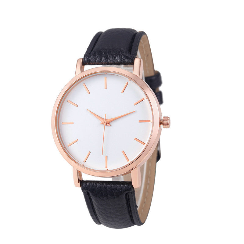 Quartz Klocka Unisex - Enkel