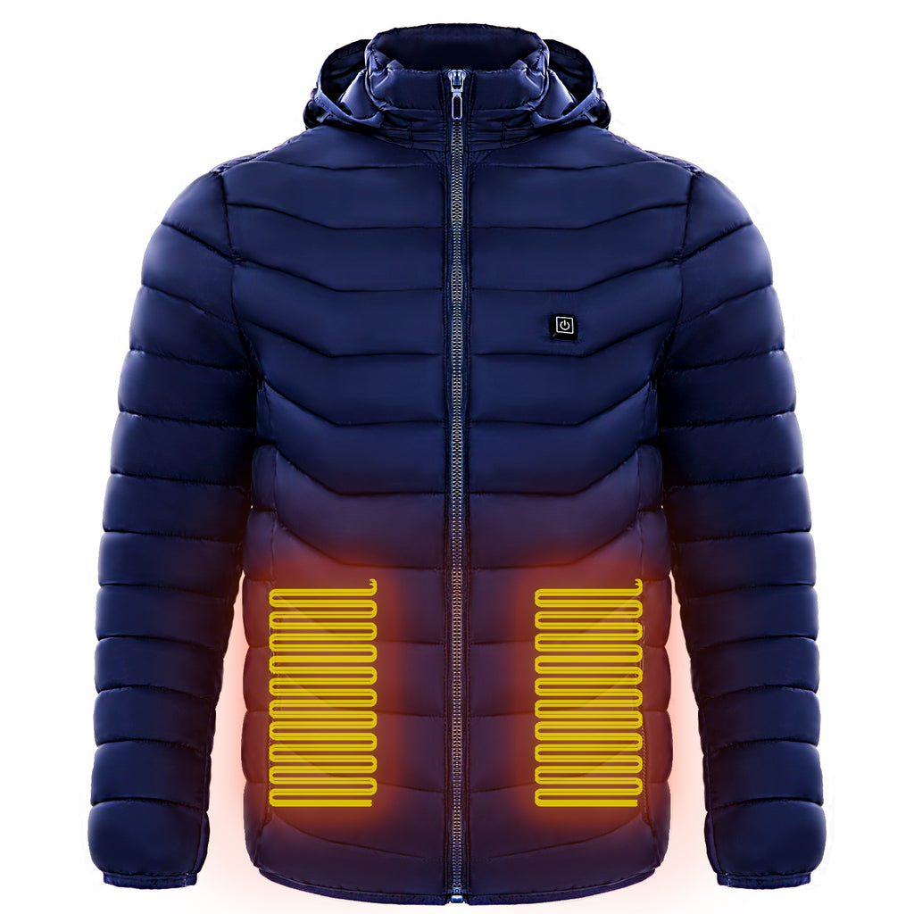 Värmejacka Herr Elektrisk 9 Zoner - Puffer