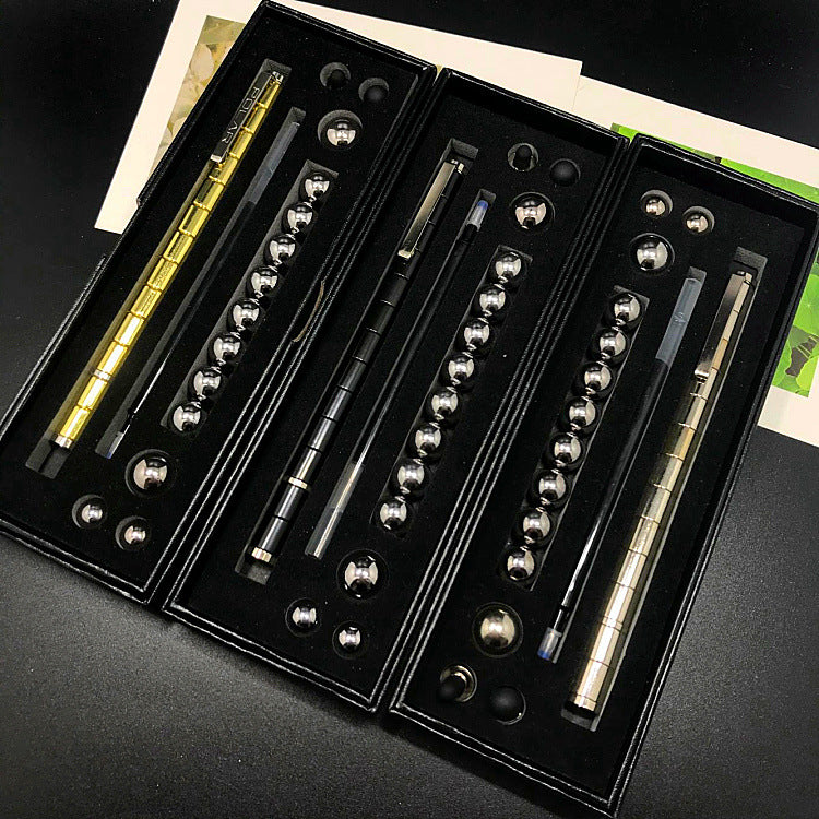 Magnetisk Penna Fidget Polar - Svart Guld