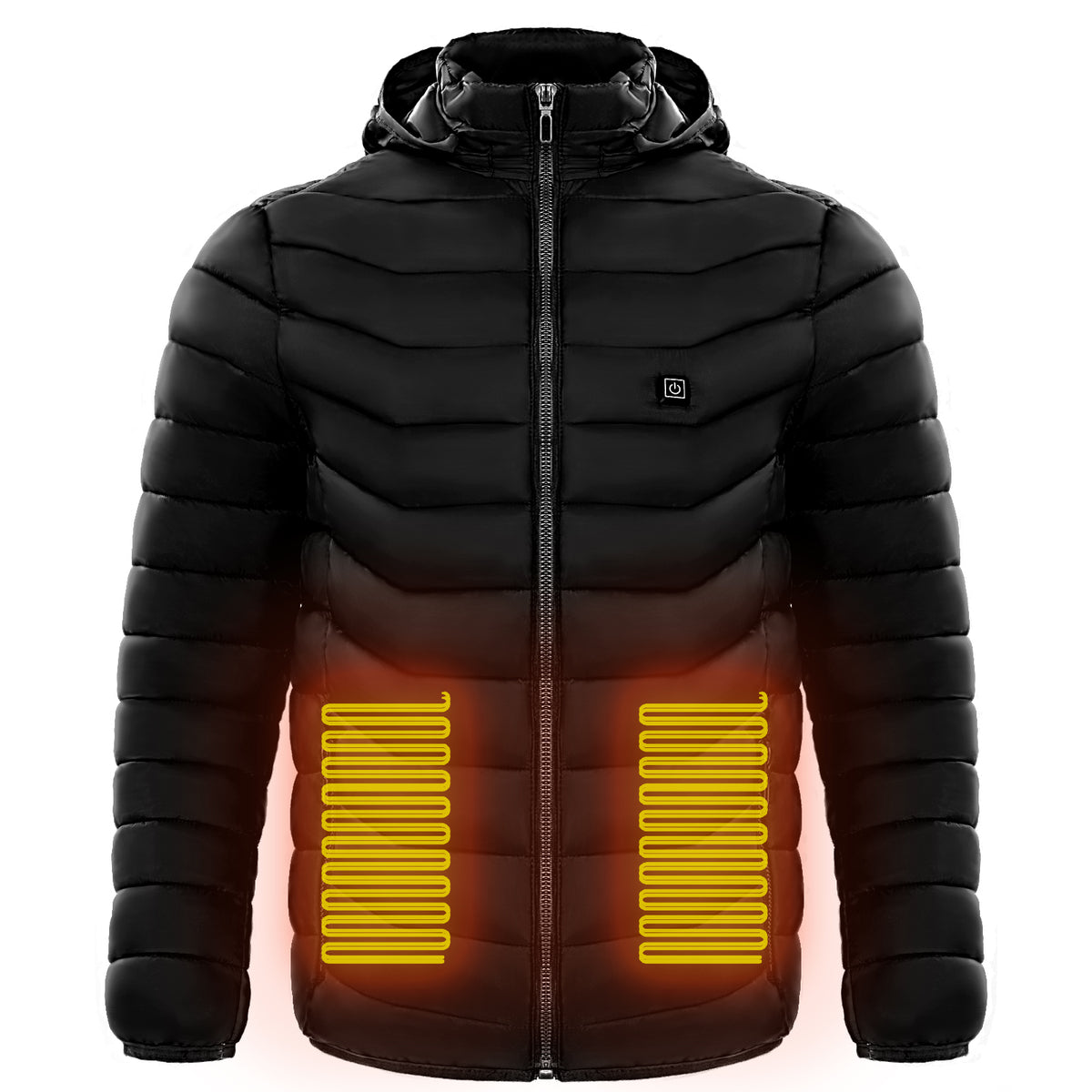 Värmejacka Herr Elektrisk 9 Zoner - Puffer