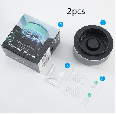 Askkopp med Luftrenare - Bil och Hem