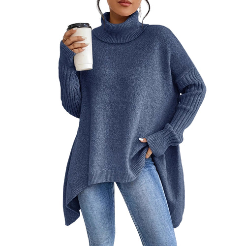 Off-shoulder polotröja – loose fit